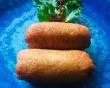 A picture of step 4 of Crispy Potato Roll.