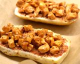 BBQ csirkés melegszendvics recept fázis 3 fotója