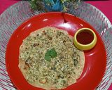 A picture of step 8 of Thecha Paneer Paratha From Leftover Chapati.