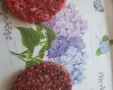 A picture of step 3 of Home made Beef burger.