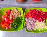 Foto langkah ke 3 dari resep Bola-Bola Pepes Tahu Jamur.