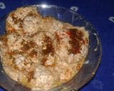 A picture of step 5 of Dahi vada.