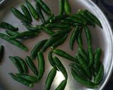 राई -हरी मिर्च का अचार(Hari mirch ka Achar recipe ine Hindi) रेसिपी चरण 1 फोटो