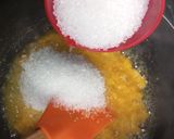A picture of step 3 of Orange Halwa🤤🍊🧡.