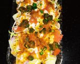 A picture of step 6 of Aloo Papri Chaat 😋.
