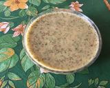 Une image de l'étape 7 de Sauce salade ail, moutarde truffée, épices et persil.
