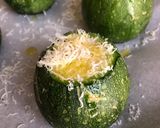 Foto del passaggio 7 della ricetta Zucchine tonde ripiene di riso