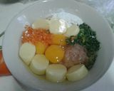 รูปขั้นตอนการทำที่ 1 ของ ไข่เจียวเต้าหู้ไข่ไก่ทรงเครื่อง