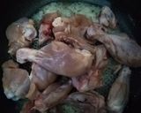 A picture of step 2 of WHITE CHICKEN KARAHI 💖🐥.