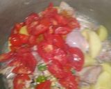 A picture of step 3 of Chicken biryani.