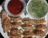 A picture of step 4 of Mushroom Veg Momo.