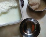 A picture of step 2 of Dahi katla fish curry.
