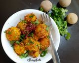 A picture of step 5 of Rajasthani Aloo / Aloo fry.