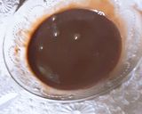 A picture of step 1 of Chocolate whipping cream.