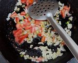 A picture of step 3 of Egg Bhurji (Indian-Style Scrambled Eggs).