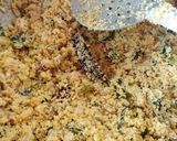 A picture of step 3 of Maharashtrian upma.