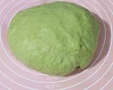 Foto langkah ke 2 dari resep Roti Matcha isi Choco Crunchy.