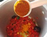 A picture of step 2 of Jain Rasam Sadam.