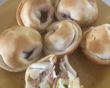 Foto del paso 5 de la receta: Sombreritos (empanadas) de jamón&queso