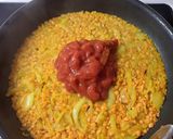 Une image de l'étape 2 de Dahl lentille corail au lait de coco.
