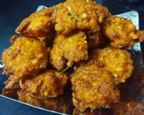 A picture of step 7 of Corn pakora.
