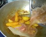 A picture of step 2 of Potato Rahu Fish Curry.