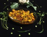 A picture of step 7 of Aloo Gobi Matar.