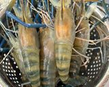 A picture of step 1 of Grilled Cheese Prawns.