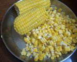 A picture of step 1 of Sweet Corn Soup.