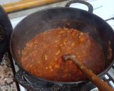 Foto del paso 3 de la receta: 38. colchón de arveja 🍳 sobre fideos 🍜 almuerzo completo para llevar!