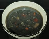 Hình bước làm 3 của món Cháo đậu mè đen