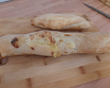 Foto del paso 3 de la receta: Pan relleno de jamón y queso