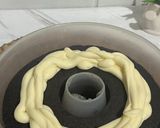Foto langkah ke 7 dari resep Bolu Ketan Hitam Keju Lumer.