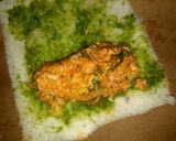 A picture of step 4 of Paneer cheese bread roll.