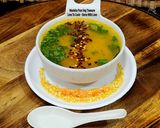 A picture of step 5 of Indian Style Dal Shorba - Red & Yellow Lentil Spiced Soup - Mixed Moongdal & Masoordal Shorba.