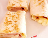 Foto del paso 4 de la receta: Wraps de jamón y mucho queso