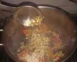 A picture of step 2 of Oats knorr soup.