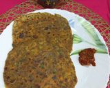A picture of step 3 of Barley Masala Paratha With Amaranth.