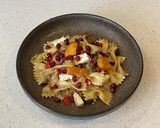 A picture of step 9 of Pasta with roasted vegetables and feta cheese salad.