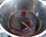 A picture of step 2 of Capirotada.