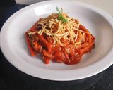 A picture of step 9 of American chopsuey.