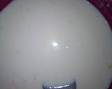 A picture of step 2 of Green white green popsicle.