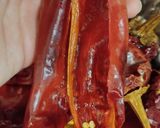 A picture of step 2 of Bachpan ki chutney.