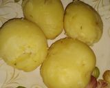 A picture of step 2 of Potato Bolls.