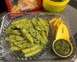 A picture of step 11 of Basil Pesto Pasta.