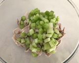 A picture of step 1 of Warm Lemon Chicken Salad.