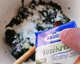 Spenótfőzelék friss spenótból recept fázis 4 fotója
