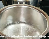 A picture of step 5 of Cabbage Vadi.