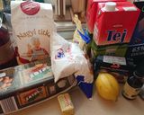 Habos, csokis, meggyes csiga recept fázis 1 fotója