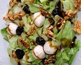 Foto del paso 4 de la receta: Ensalada rústica con perlas de higo y crema balsámica al Pedro Ximénez
